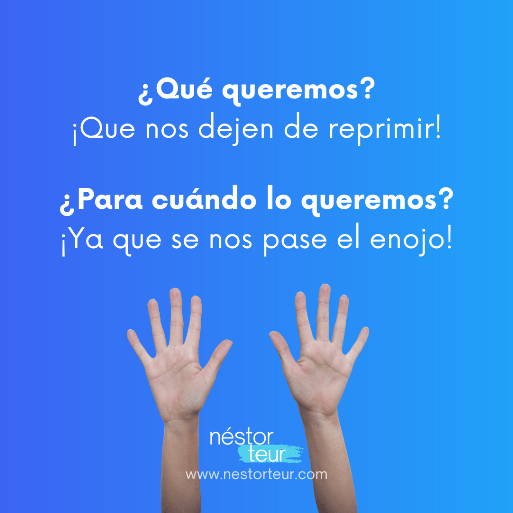 ¡¿Qué queremos?!